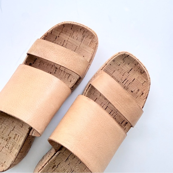 Kork-Ease Alia Slide Sandal In Natural Tan Size 8 - Picture 9 of 14